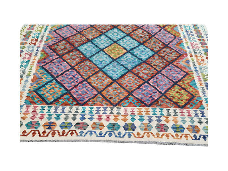 Beautiful Afghan Choubi kilim Runner 401 x 290 CM