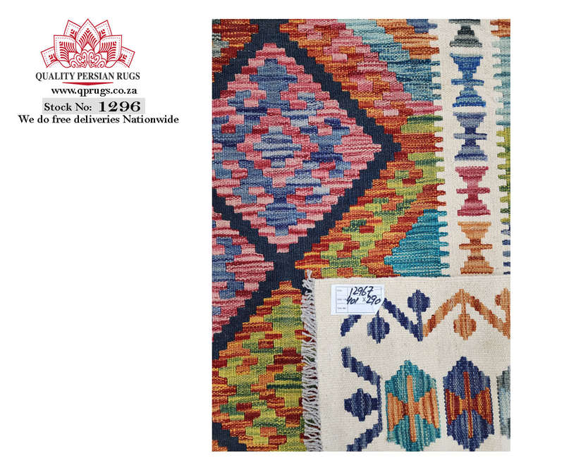 Beautiful Afghan Choubi kilim Runner 401 x 290 CM