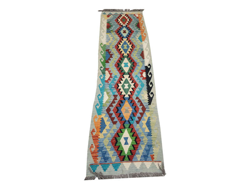 Fine Quality Afghan Choubi kilim Runner 292 x 84 CM