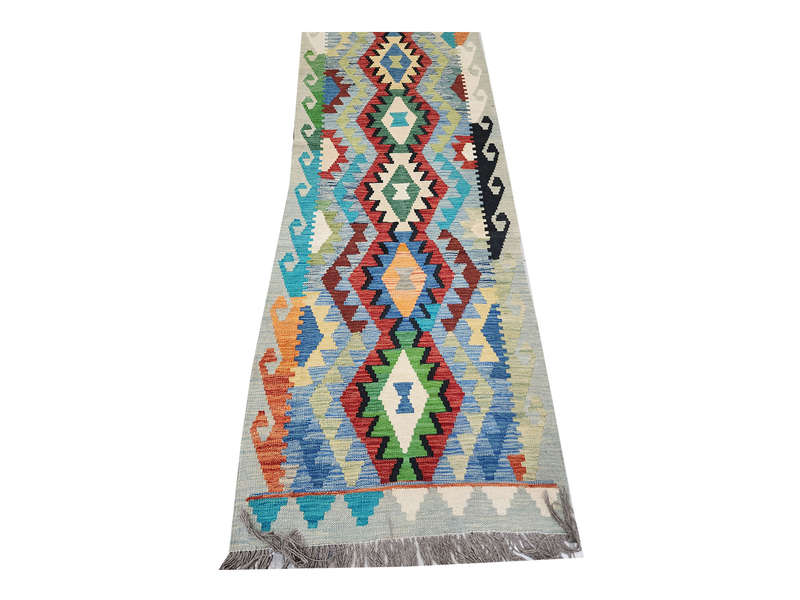 Fine Quality Afghan Choubi kilim Runner 292 x 84 CM