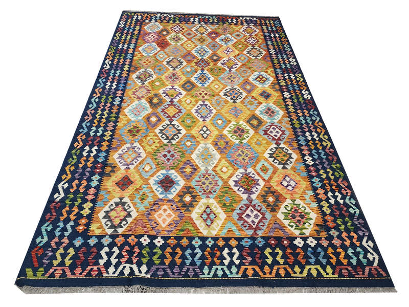Incredible Afghan Choubi kilim 350 x 251 cm