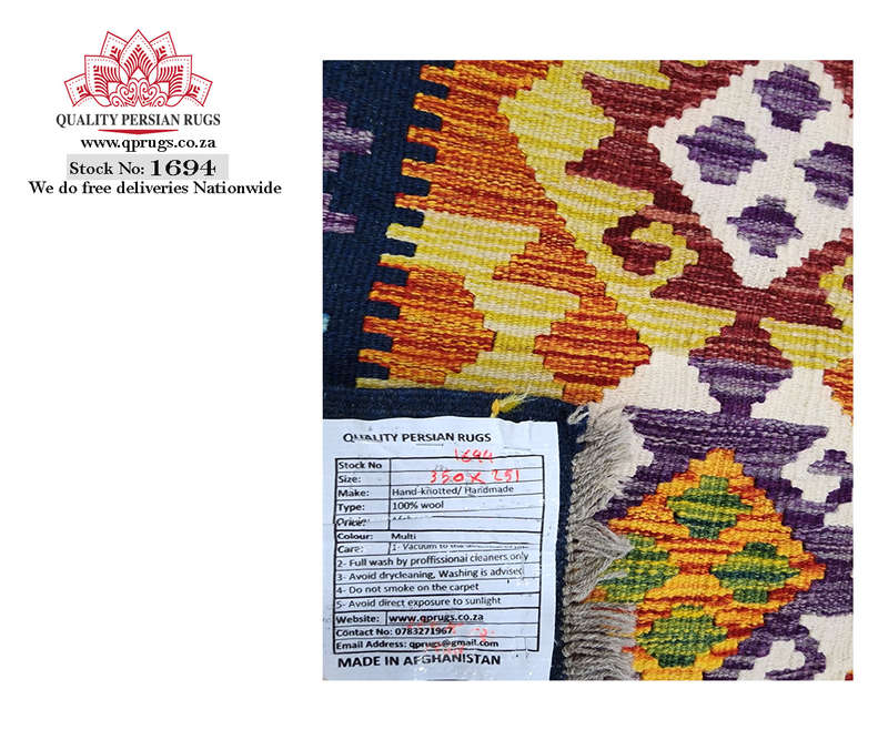 Incredible Afghan Choubi kilim 350 x 251 cm