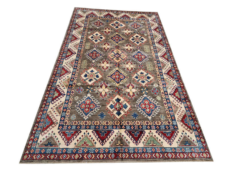 Fine Afghan Handmade Kazaq Carpet 300 x 199cmcm