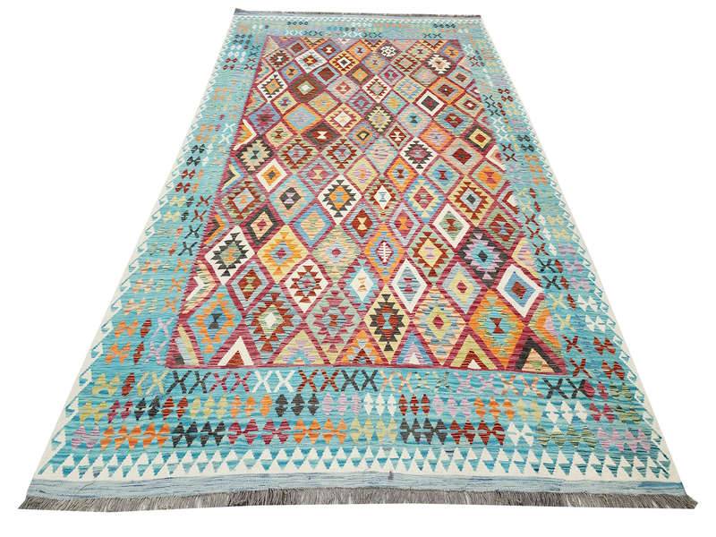 Beautiful Afghan Choubi kilim 398 X 306 cm