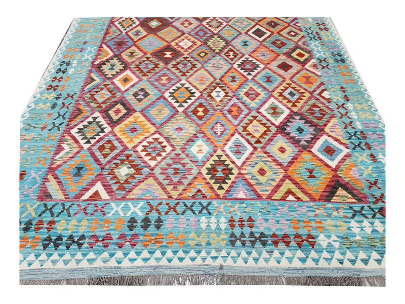 Beautiful Afghan Choubi kilim 398 X 306 cm