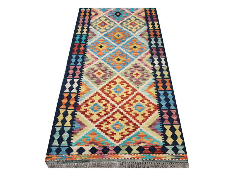 Gorgeous Afghan Choubi kilim Runner 494 x 83 CM