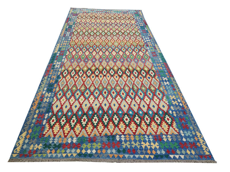 Stunning Large Afghan Choubi kilim 500 x 311 CM