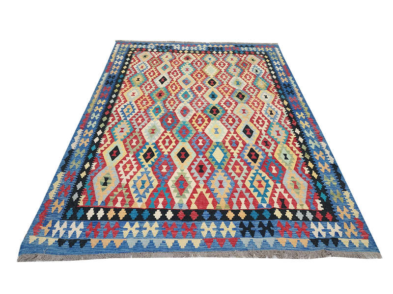 Stunning Afghan Choubi kilim 294 x 260 CM