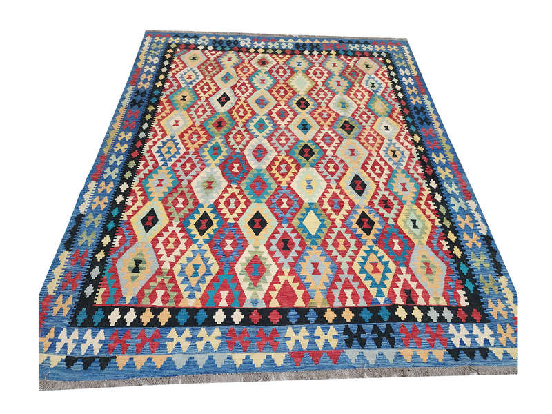 Stunning Afghan Choubi kilim 294 x 260 CM
