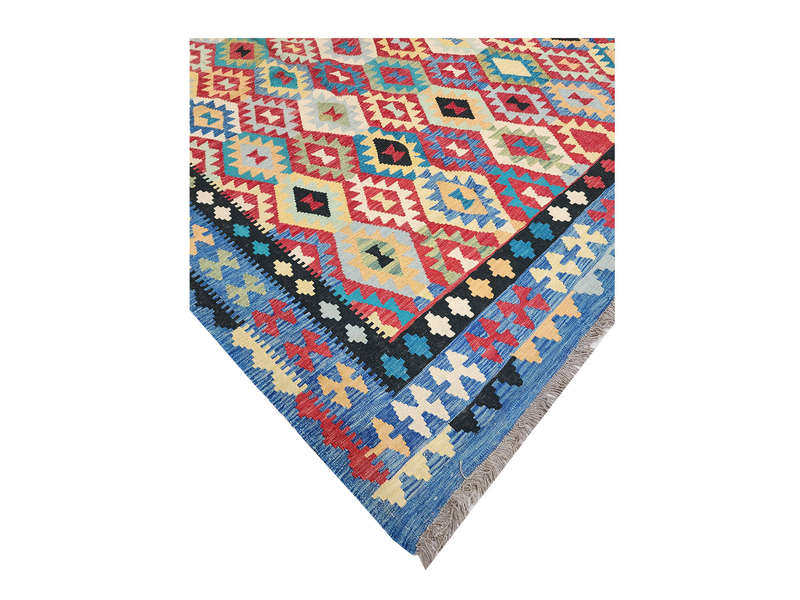 Stunning Afghan Choubi kilim 294 x 260 CM