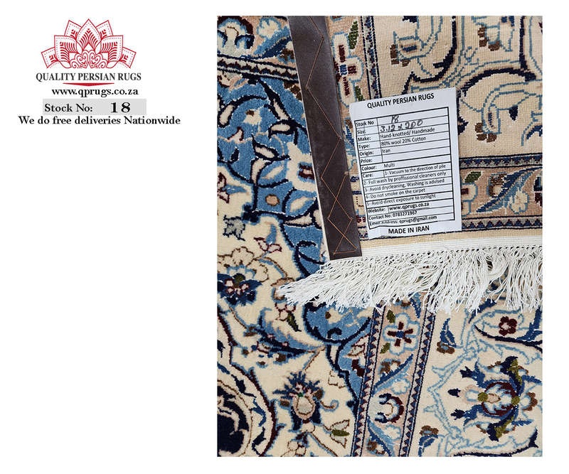 Incredible Fine Nain Persian Carpet 312 x 200 CM