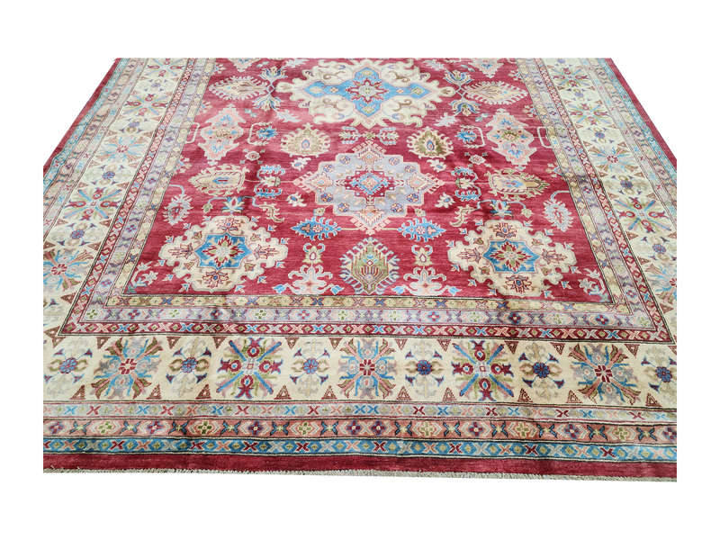 Fine Tea washed Kazaq Carpet 430 x 308cm