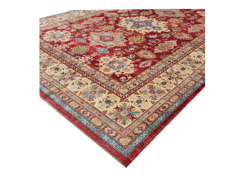 Fine Tea washed Kazaq Carpet 430 x 308cm