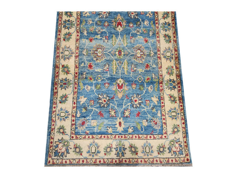 Fine Vintage design Afghan Ariana Carpet 121 x 86cm