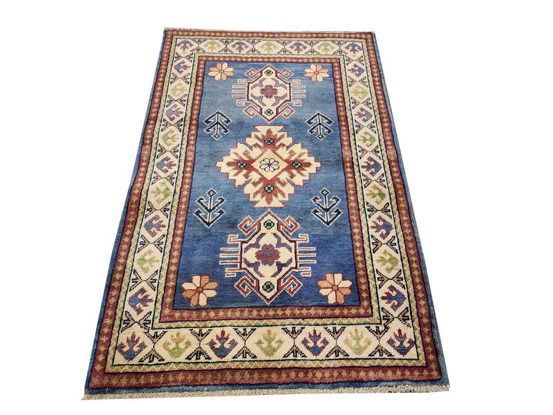 Fine Afghan Kazaq Carpet 122 x 82 cm