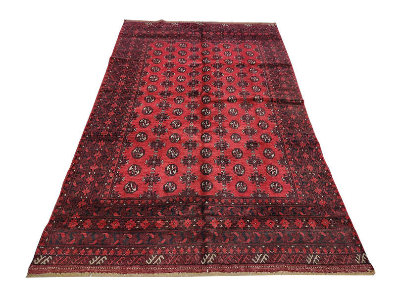 Stunning Bukhara Afghan Carpet 288 x 196 CM