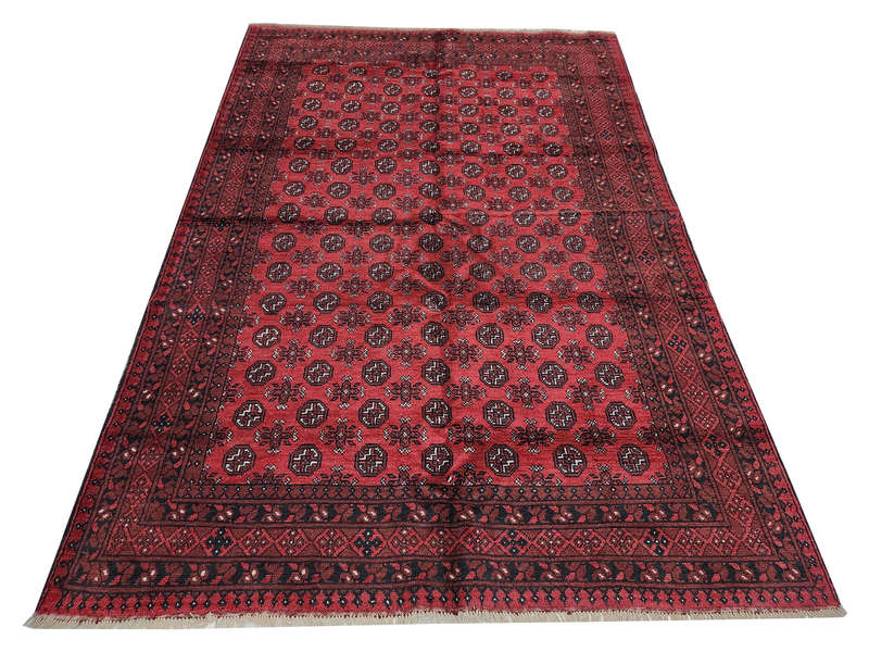 Gorgeous Bukhara Afghan Carpet 289 x 194CM