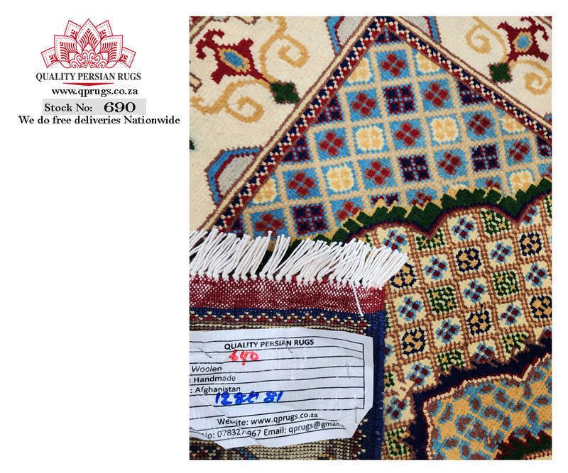 Fine Afghan Ariana Carpet 128 x 81 cm