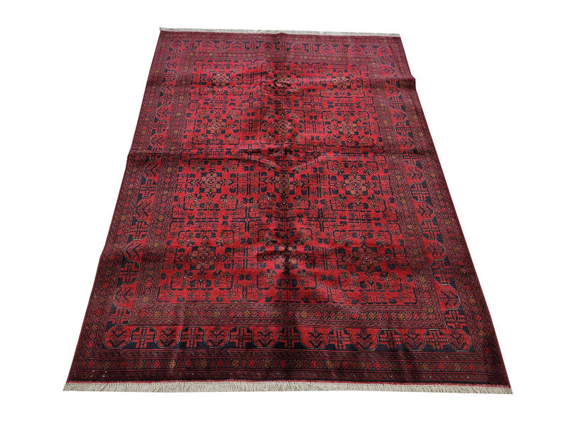 Fine Quality Afghan Turkman Carpet 241 x 172 CM