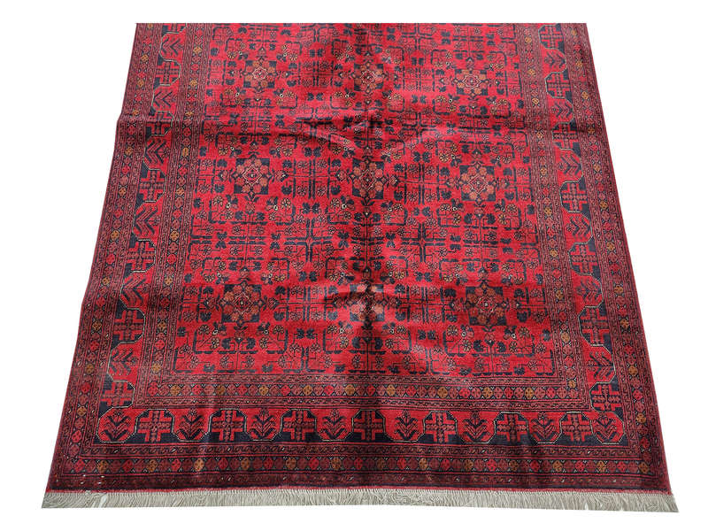 Fine Quality Afghan Turkman Carpet 241 x 172 CM
