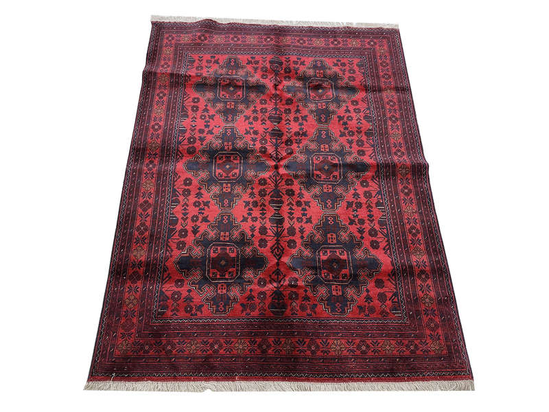 Fine Quality Afghan Turkman Carpet 195 x 149 CM