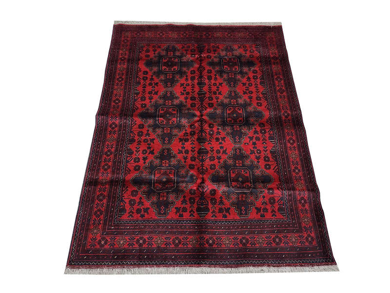 Fine Quality Afghan Turkman Carpet 195 x 149 CM