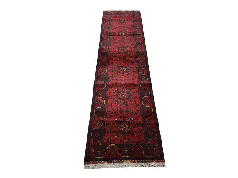 Beautiful Afghan Turkman Runner 286 X 80 CM