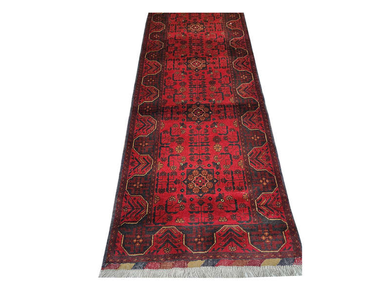 Beautiful Afghan Turkman Runner 286 X 80 CM