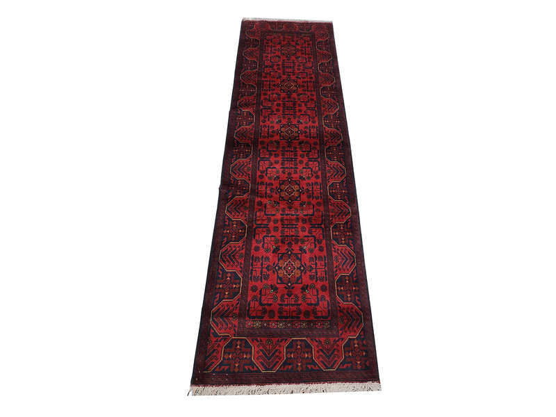 Fine Quality Afghan Turkman Runner 289 X 82 CM