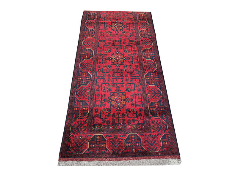 Fine Quality Afghan Turkman Runner 289 X 82 CM