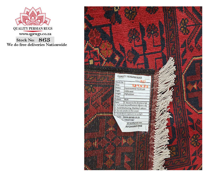Fine Quality Afghan Turkman Runner 289 X 82 CM