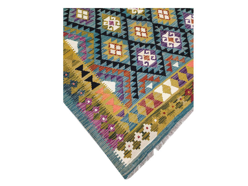 Stunning Afghan Maimana kilim 289 x 198 cm