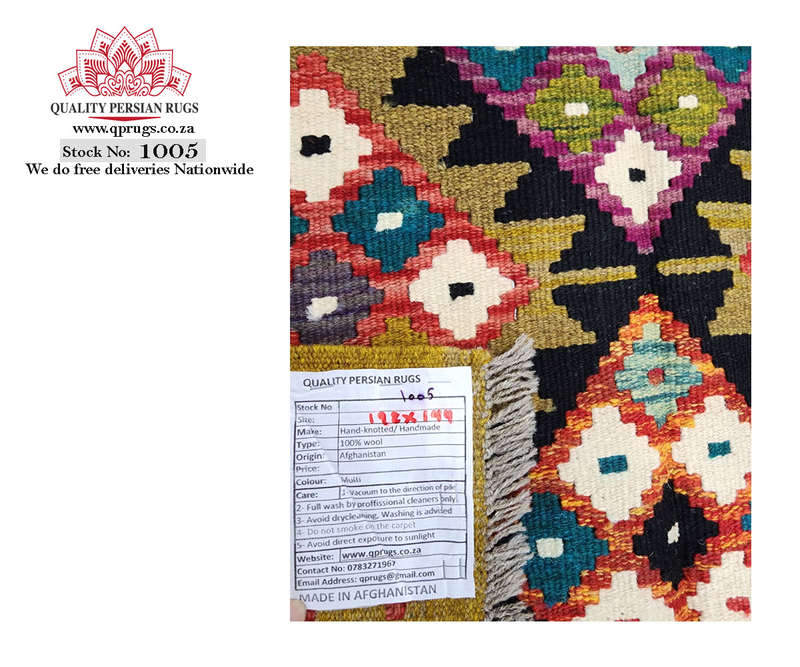 Fine Maimana kilim 192 x 144 cm