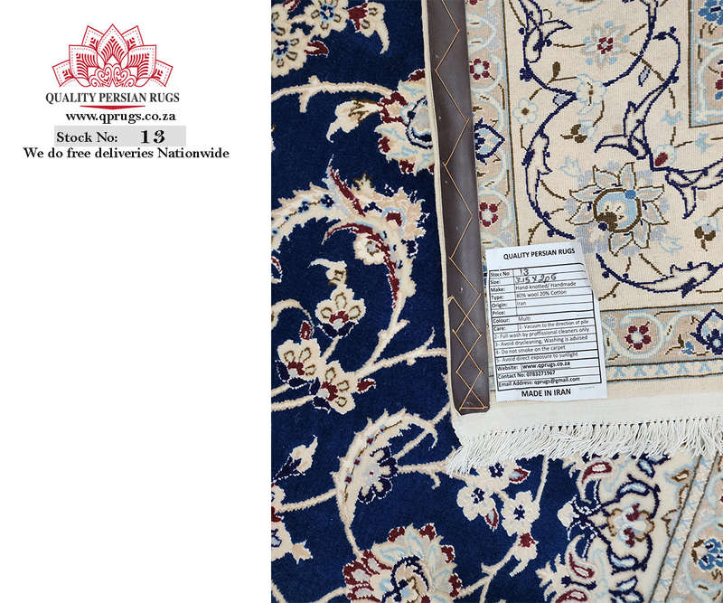 Incredible Fine Nain Persian Carpet 315 x 206 CM