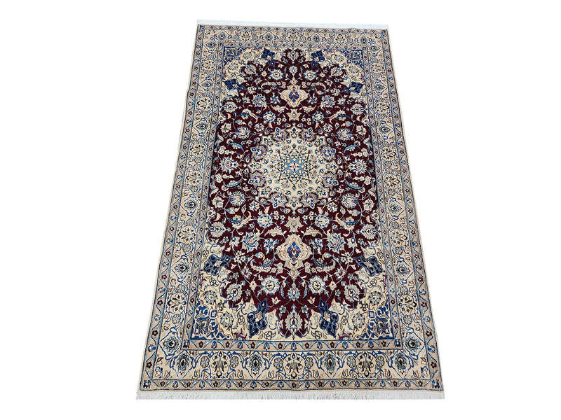 Persian Silk And Wool Carpet 220 x 130 CM
