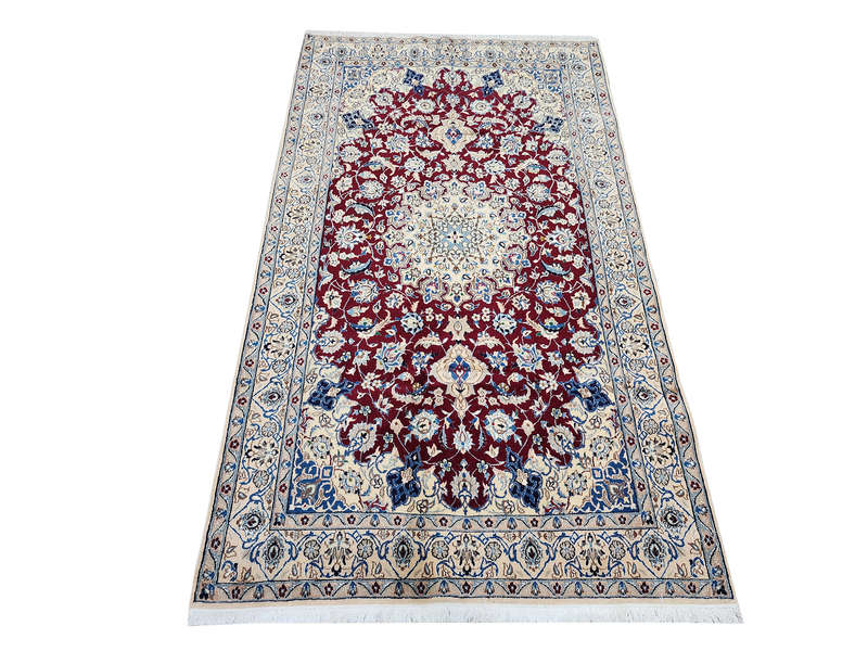 Persian Silk And Wool Carpet 220 x 130 CM