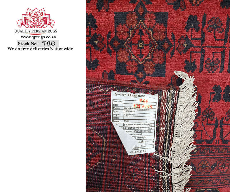 Stunning Afghan Turkman Carpet 238 x 172 CM