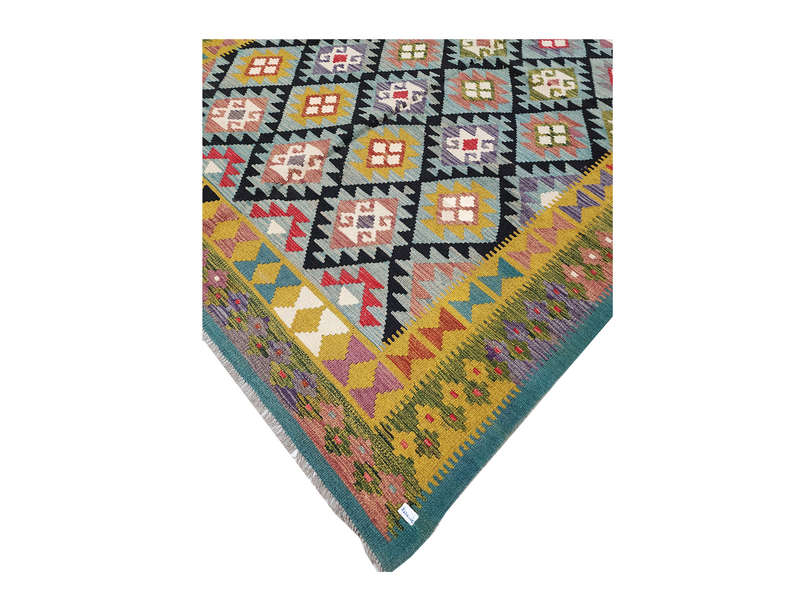Incredible Afghan Maimana kilim 302 x 202 CM