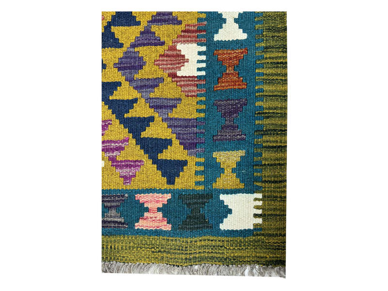 Stunning Afghan Maimana kilim 147 x 100 CM