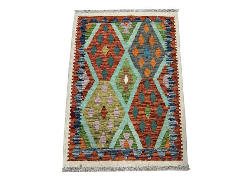 Beautiful Afghan Choubi kilim 124 x 89 CM