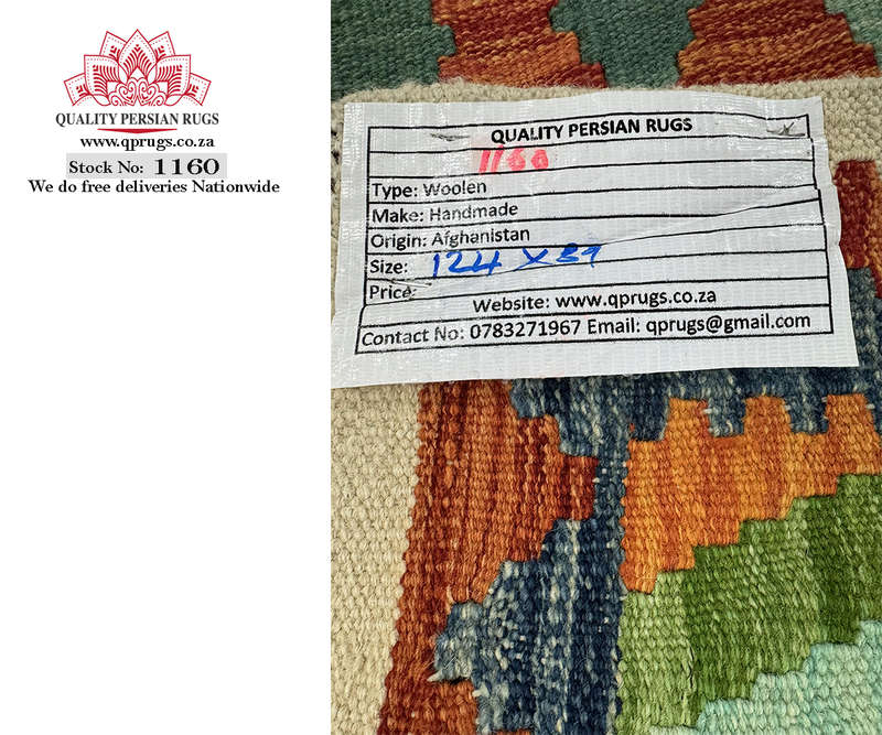Beautiful Afghan Choubi kilim 124 x 89 CM