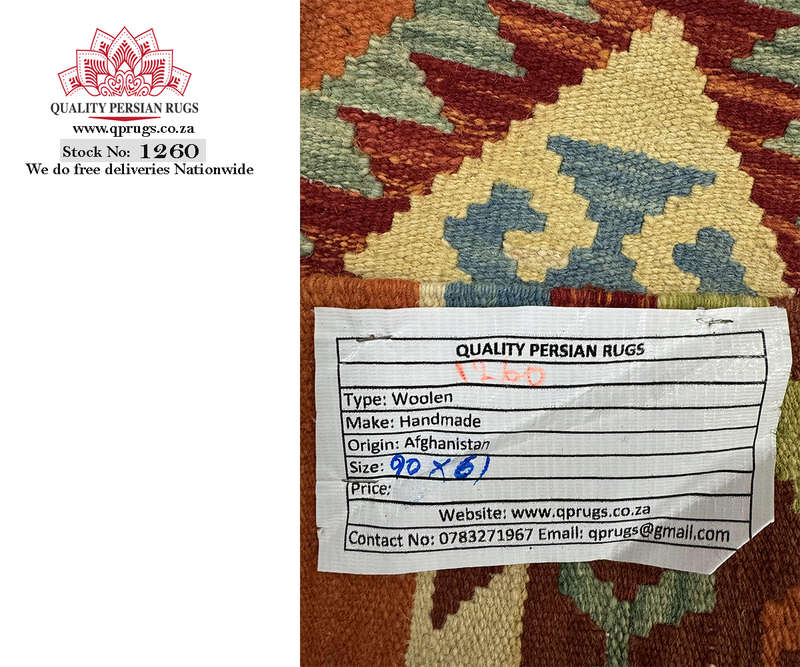 Fine Quality Afghan Choubi kilim 90 x 61 CM