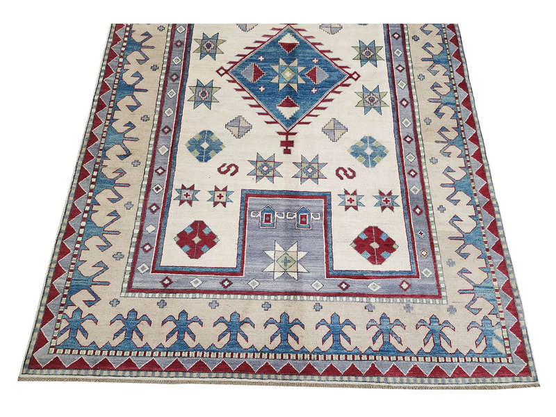 Fine Afghan Handmade Kazaq Carpet 311 x 199 CM