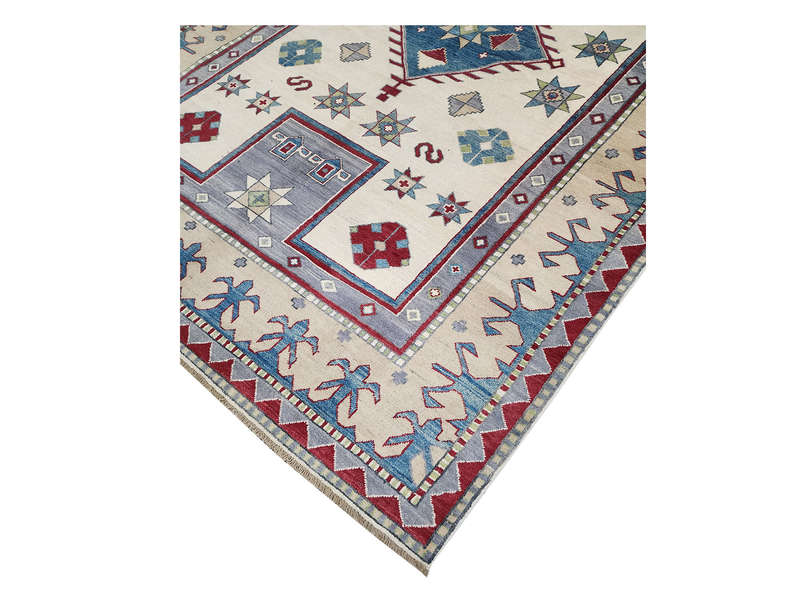 Fine Afghan Handmade Kazaq Carpet 311 x 199 CM