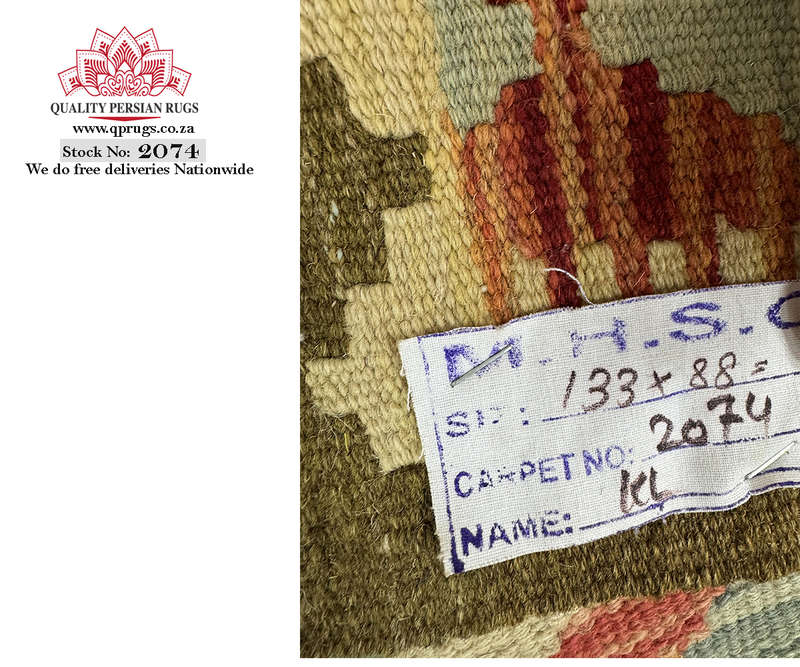 Gorgeous Afghan Choubi kilim 133 x 88 CM