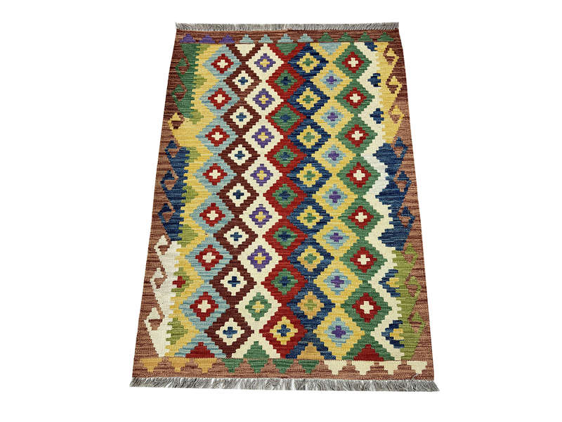 Gorgeous Afghan Choubi kilim 148 x 99 CM