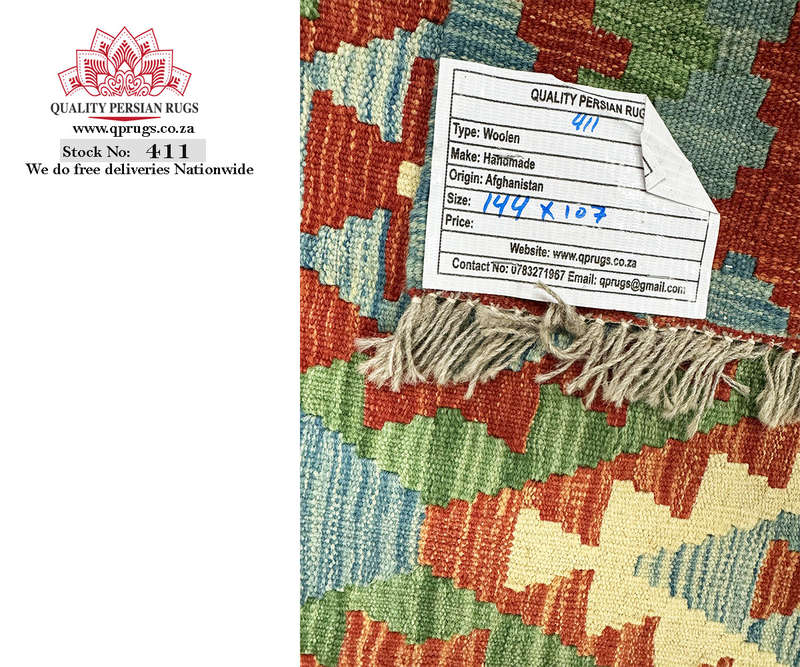 Stunning Afghan Choubi kilim 144 x 107 CM