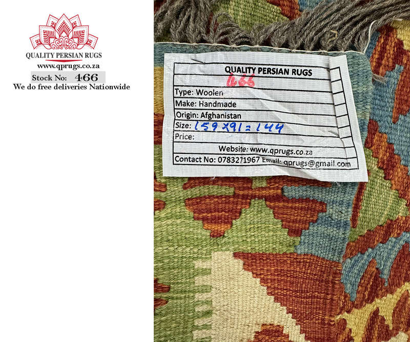 Gorgeous Afghan Choubi kilim 159 x 91 CM