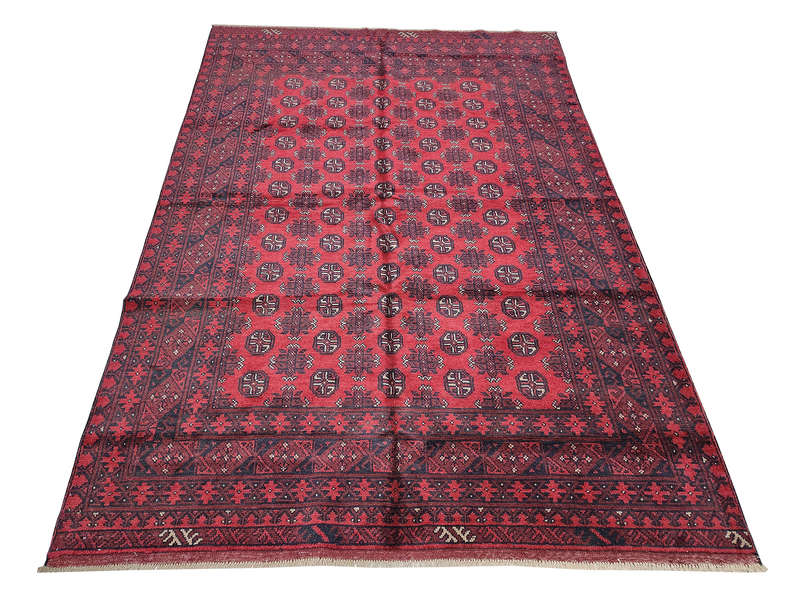 Stunning Afghan Bukhara design Carpet 285 x 196 CM