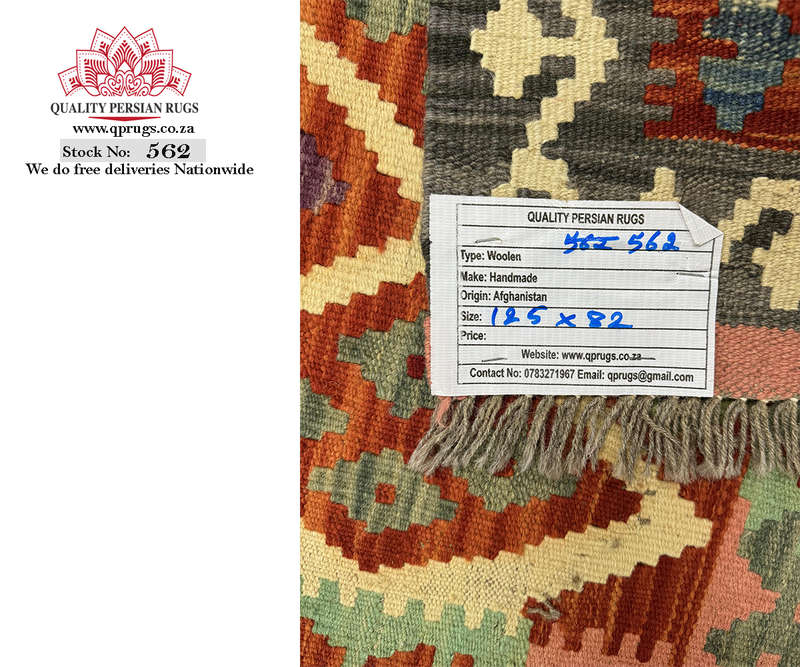 Beautiful Afghan Choubi kilim 125 x 82 CM